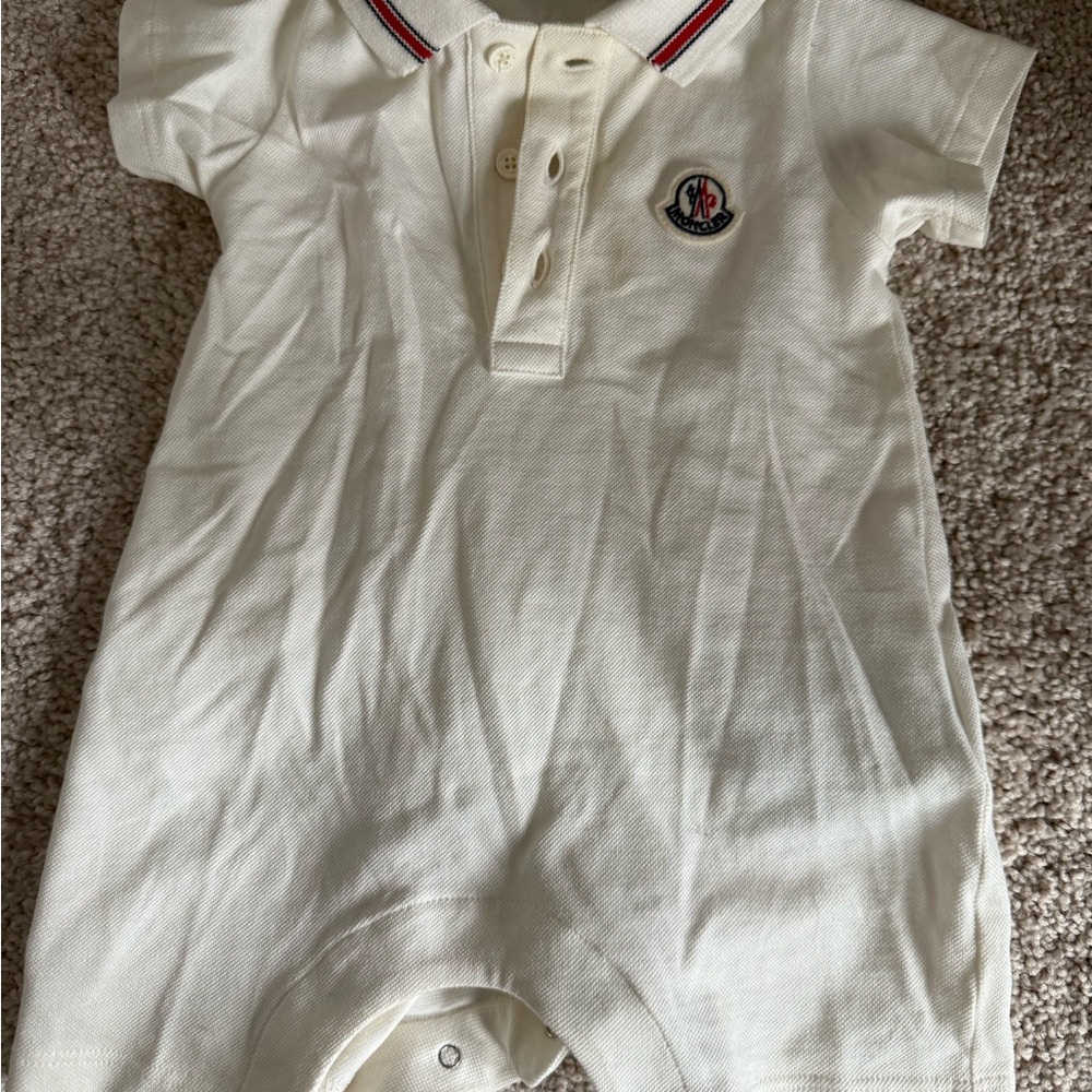 Moncler Cream Enfant One Piece